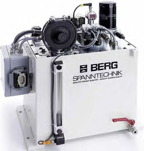 Hydraulikaggregat mit Elektromotor - HA, HAL - Berg & Co. GmbH Spanntechnik - stationär