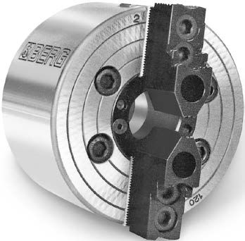 Kraftspannfutter - KH2 series - Berg & Co. GmbH Spanntechnik - 2-Backen / motorisiert / Drehmaschinen