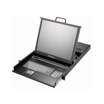 LCD-Monitor - CLS-19KVM816 - PKTRONICS GROUP - TFT / mit Touchscreen / Industrie
