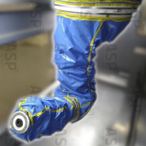 Schutzhülle für Oberflächenbehandlungsroboter - TELUPRO 22  - ASP - wasserdicht / Fensterschutzhülle / zur Metallbearbeitung