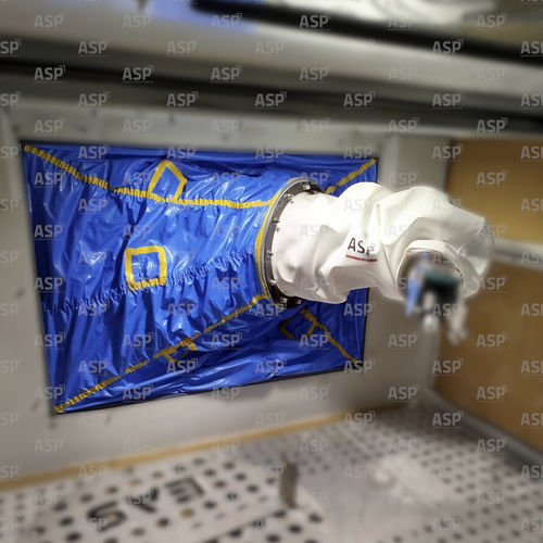 Roboter-Schutzhülle - TORTOP B+ / T1A  - ASP - wasserdicht / maßgefertigt / staubbeständig