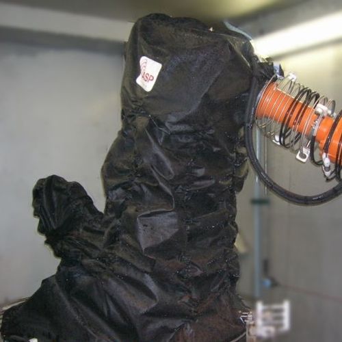 Roboter-Schutzhülle - TORTOP  B+ - ASP - wasserdicht / maßgefertigt / staubbeständig