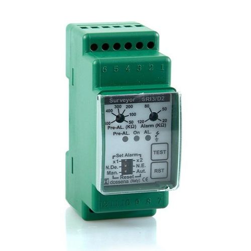Isolationsüberwachungsgerät für AC-Netz - SRI3/D2 - DOSSENA - DC / AC/DC / für Dreiphasensystem