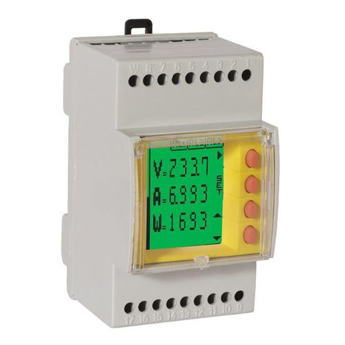 Einphasiger elektrischer Energiezähler - EASYPOWER - DOSSENA - für DIN-Schiene / digital / 50 Hz