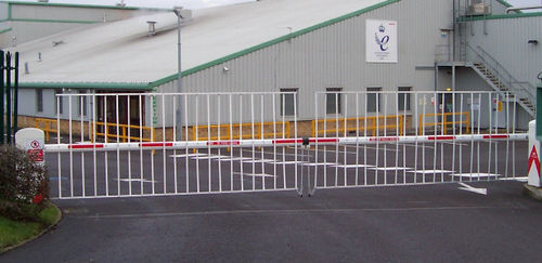 Parkplatzschranke - FB - FRONTIER PITTS FRANCE - Sicherheit / zum Heben / Aluminium
