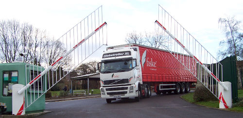 Parkplatzschranke - HB - FRONTIER PITTS FRANCE - Sicherheit / zum Heben / Aluminium