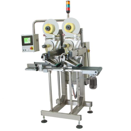 Automatischer Etikettierer - ECU - Albagnac - zur Oberseitenetikettierung / für die Lebensmittelindustrie / für Kosmetikanwendungen