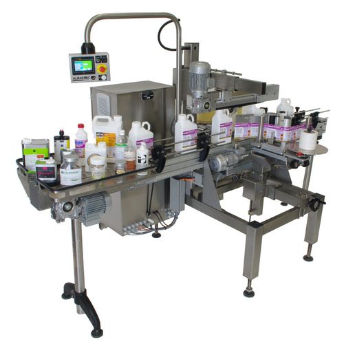 Automatische Etikettiermaschine - ECR - Albagnac - zur Seitenetikettierung / für die Lebensmittelindustrie / für Kosmetikanwendungen