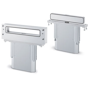 Plattenschieber - XGTP series - SMC  - pneumatisch gesteuert / für Luft / für Hochvakuum
