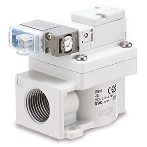 Elektroventil - IBV series - SMC  - für Luft / für Rohrleitung / für Gebläse