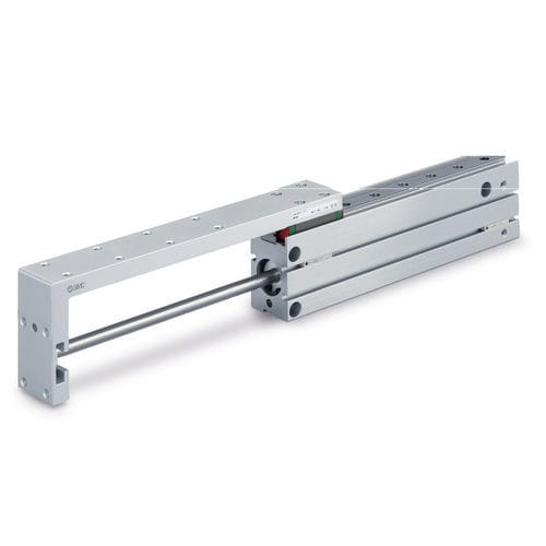 Antrieb / vom Typ Gleitschiene - MXH2 series - SMC - linear / pneumatisch / doppeltwirkend