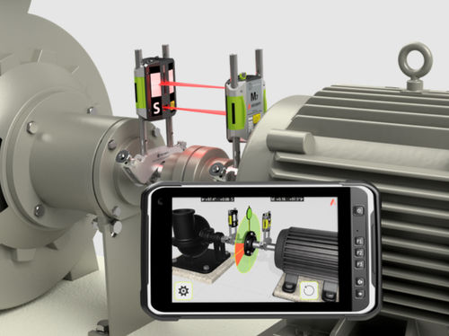 Laser-Ausrichtsystem - AT-200 - ACOEM - Welle / Mess / Industrie