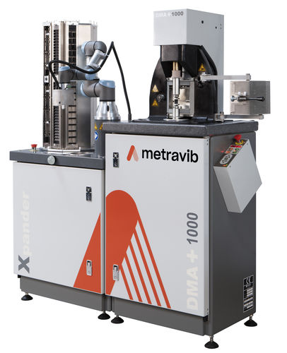 Roboterhandlingsystem - Metravib Xpander - ACOEM - für Materialprüfmaschine / Labor