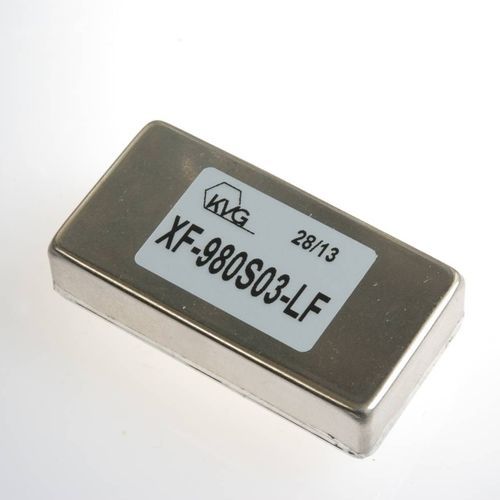 Elektronischer Filter / Bandpass - XF series - KVG Quartz Crystal Technology GmbH - passiv