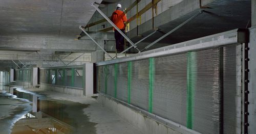 Rechen mit Fenstergittern - ROMAG CSO - Westech - zur Abwasseraufbereitung