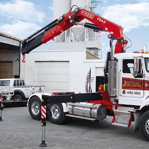 Kran für Hochleistungsanwendungen - F395 series - Fassi gru S.p.A - LKW-montiert / Ausleger / Teleskop