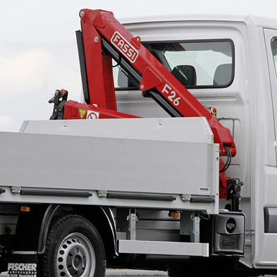 LKW-montierter Kran - F26A active series - Fassi gru S.p.A - Ausleger / für Hubanwendungen / mit Verbrennungsmotor