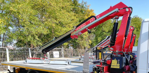 LKW-montierter Kran - F170AT series - Fassi gru S.p.A - Ausleger / für Forstwirtschaft / für die Automobilindustrie
