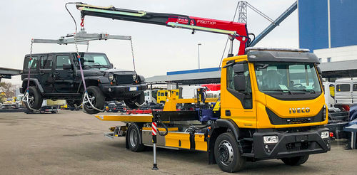 LKW-montierter Kran - F190ATXP series - Fassi gru S.p.A - Ausleger / für die Automobilindustrie / für Hubanwendungen