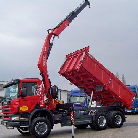 LKW-montierter Kran - F175A series - Fassi gru S.p.A - Ausleger / für Baustelle / für Hubanwendungen
