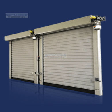 Rolltor - The Hybrid® - SHIPYARDDOOR (Hangar Door | High Speed Door) - Stahl / Stoff / Industrie