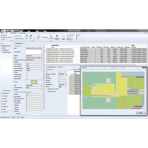 Programmiersoftware - Almacam - ALMA - CAD/CAM / CAM / Schneid