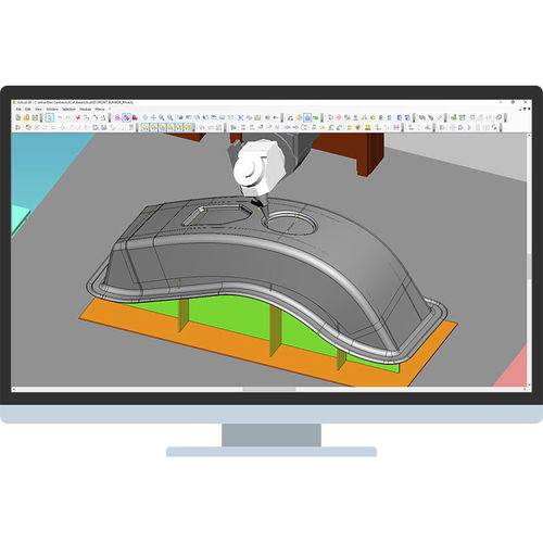 Programmiersoftware - Almacam Space Cut - ALMA - CAD/CAM / Schneid / für Roboter