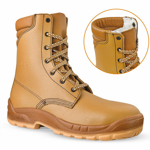 Sicherheitsstiefel für industrielle Nutzung - JALOSBERN WINTER STEEL SAS - JALLATTE - stichfest / Kälteschutz / Leder