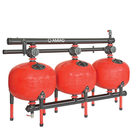 Betten-Filtersystem - AGF PRO - Amiad Water Systems - für Wasser / Bewässerung / automatisch