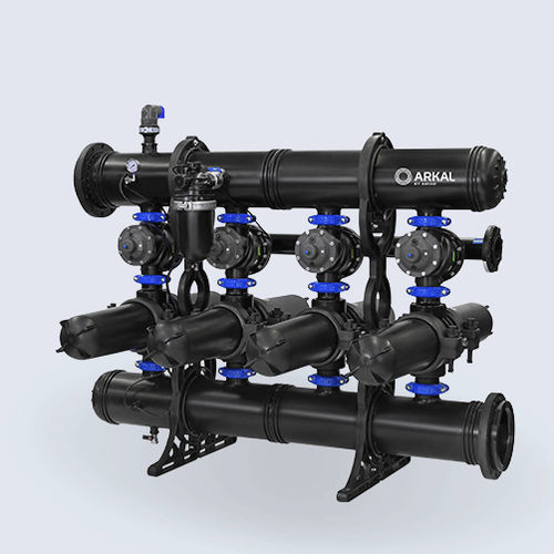 Scheibenfiltersystem - 4″ Spin Klin™ Apollo® Twin - Amiad Water Systems - für Wasser / automatisch / selbstreinigend