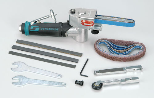 Schleif- und Poliergerät / Handgerät - 15006 - DYNABRADE Europe - Pneumatik / Band / ergonomisch