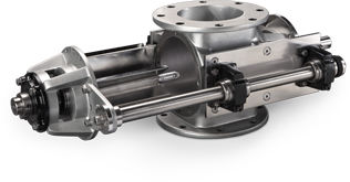 Zellenradschleuse für pneumatische Förderung - MD series - ACS Valves - für Hygiene / Rundsockel