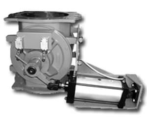 Zellenradschleuse für pneumatische Förderung - CI-RPV series - ACS Valves - für Schüttgüter / für die Vierkantflansche