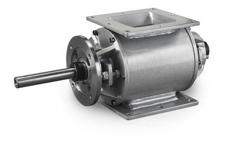 Zellenradschleuse für pneumatische Förderung - Mini 19 series - ACS Valves - für die Vierkantflansche