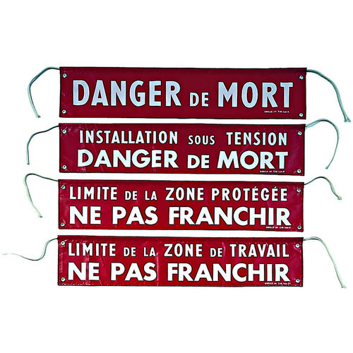 Verbot-Sicherheitszeichen - S85 series - PENTA ESP - für Baustellen