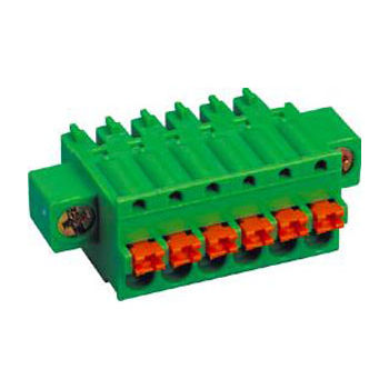 Steckbarer Klemmenblock -  SHMxx-3,81-PK series - Euroclamp - ohne Schrauben