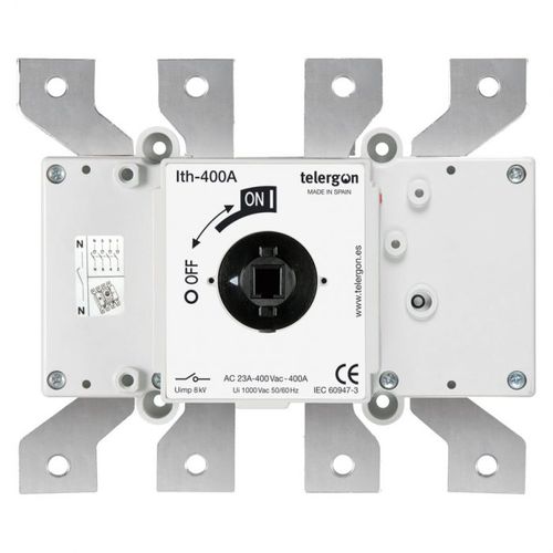 4-poliger Lasttrennschalter - S6-0400D0 series - Telergon - 3-polig / zweipolig / Industrie