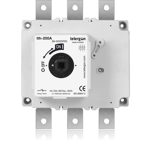 Motorbetriebener Lasttrennschalter - S6-0630SC series - Telergon - 3-polig / zweipolig / Industrie