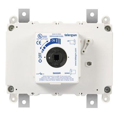 Einpoliger Lasttrennschalter - S6R0320 series - Telergon - zweipolig / DC / Industrie