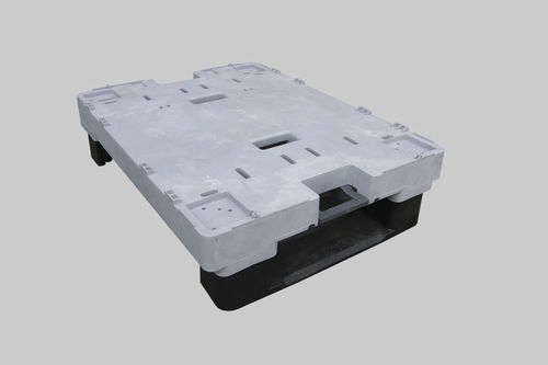 Kunststoffpalette - PALLY 800*600mm - Loadhog - Euro / für Materialumschlag / Rad