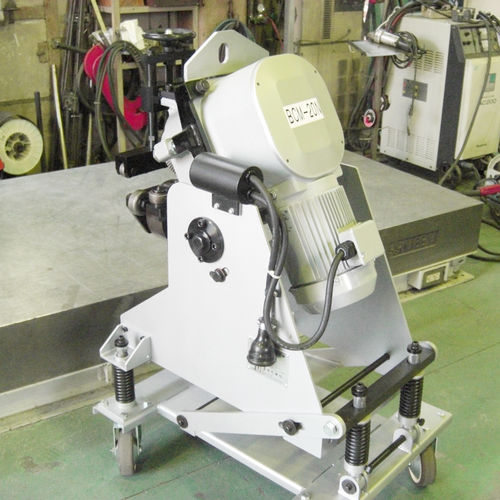 Elektrische Kantenfräsmaschine - BCM-20N - Fukoku Corp. - mobil / Blech / für Metallplatte