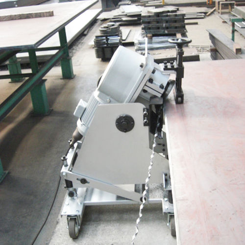 Elektrische Kantenfräsmaschine - BCM-16N - Fukoku Corp. - mobil / für Metallplatte