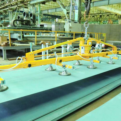 Vakuumheber für Bleche - JVD M-6075 - Fukoku Corp. - für das Bauwesen / für schwere Lasten / horizontal