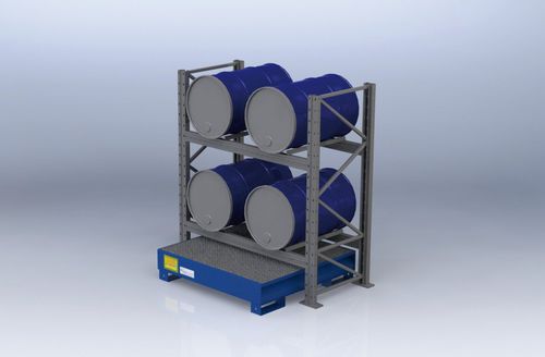 Warenlager-Regal - 200 l | SCxxFZ00 series - Morandin Contenitori Industriali - modular / verstellbar / für mittelschwere Lasten