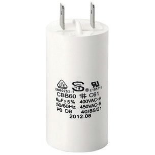 Kondensator / metallisierte Polypropylenfolie - CBB60-I - Sheng Ye Electric Co.,ltd - zylindrisch / für Dissipationsfaktor / für Elektromotor