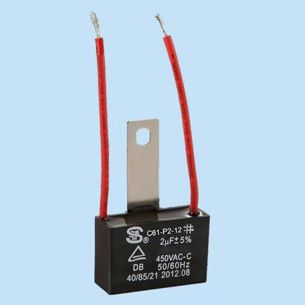Kondensator / metallisierte Polypropylenfolie - C61-P2-1Y - Sheng Ye Electric Co.,ltd - verkapselt / selbstreparierend / für Industrieanwendungen