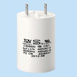 Kondensator / metallisierte Polypropylenfolie - C61-P2-4Y - Sheng Ye Electric Co.,ltd - zylindrisch / für Industrieanwendungen
