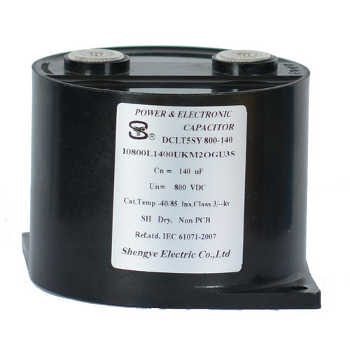 Kondensator zur CC Glättung - DCLT5 - Sheng Ye Electric Co.,ltd - metallisierte Polypropylenfolie / Schraub / selbstreparierend