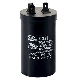 Kondensator / metallisierte Polypropylenfolie - CBB60-I - Sheng Ye Electric Co.,ltd - zylindrisch / für Industrieanwendungen / für Elektromotor