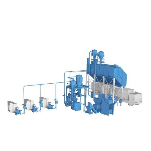 Verarbeitungsanlage für Metallspäne - ARP GmbH & Co. KG - für Aluminiumprofil
